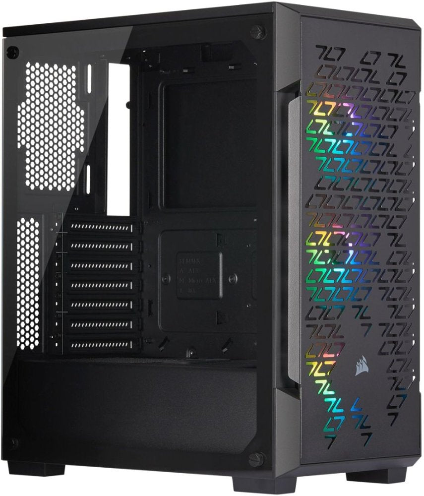 CORSAIR CC-9011173-WW iCUE ATX Mid-Tower Case - Black