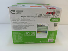 Load image into Gallery viewer, (2-pk) Commercial Electric Oil-Rubbed Bronze LED Flushmount 1001355602
