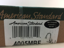 Load image into Gallery viewer, American Standard 4005MBF Fairbury Pull-Down Kitchen Faucet Mattte Black

