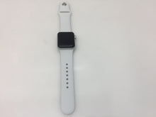 Load image into Gallery viewer, Apple Watch Series 3 38mm MTEY2LL/A Silver Aluminum Case White Sport Band
