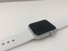 Load image into Gallery viewer, Apple Watch Series 3 38mm MTEY2LL/A Silver Aluminum Case White Sport Band
