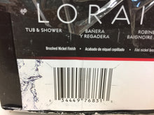 Load image into Gallery viewer, Delta 144716-SS Lorain Stainless 1-Handle Bathtub and Shower Faucet
