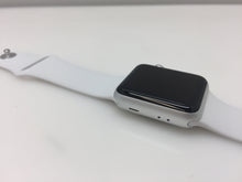 Load image into Gallery viewer, Apple Watch Series 3 38mm MTEY2LL/A Silver Aluminum Case White Sport Band

