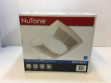 Load image into Gallery viewer, NuTone QTN130LE1 QT Series Quiet 130 CFM Ceiling Exhaust Fan
