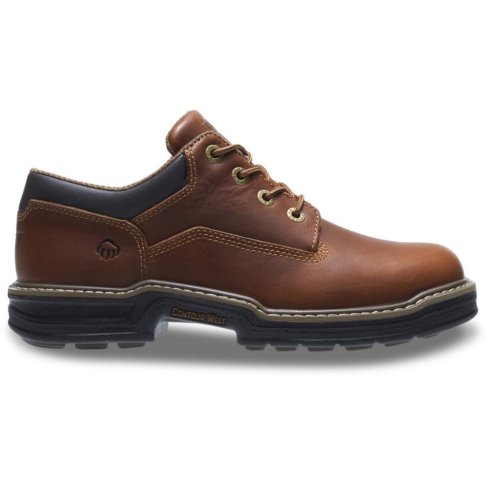 Wolverine W04818 Men's Raider Size 13M Brown Full-Grain Leather Oxford
