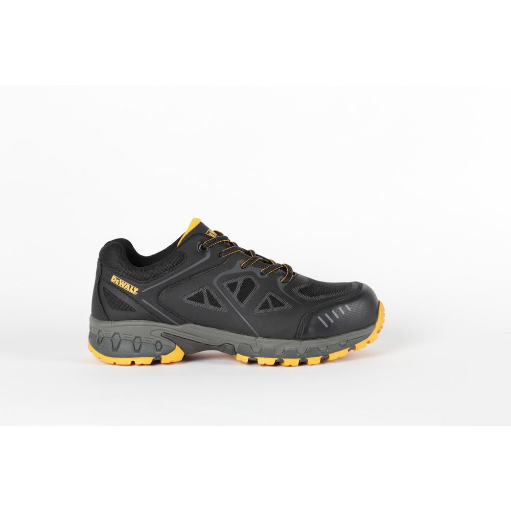 DEWALT Angle Men's Size 13(W)Black/Yellow Nylon Mesh Steel Toe ProLite Work Shoe