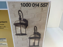 Load image into Gallery viewer, (2-pk) Hampton Bay 7072-2RT 1-Light Weathered Bronze Outdoor Lantern 1000014557
