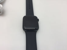 Load image into Gallery viewer, Apple Watch Series 4 MTV52LL/A 44mm Stainless Steel Case Black Sport Band
