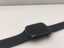 Load image into Gallery viewer, Apple Watch Series 4 MTV52LL/A 44mm Stainless Steel Case Black Sport Band
