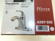 Load image into Gallery viewer, Pfister LF-042-PDKK Pasadena 4&quot; Centerset 1-Handle Bath Faucet, Brushed Nickel
