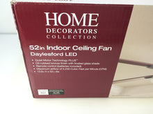 Load image into Gallery viewer, HDC SW1478ORB Daylesford 52&quot; LED Oiled-Rubbed Bronze Ceiling Fan 1001028990
