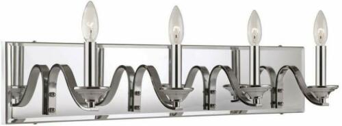 Trans Globe 20504 PC Lighting 4-Light Polished Chrome Bath Light