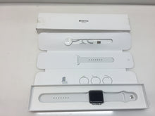 Load image into Gallery viewer, Apple Watch Series 3 MTF22LL/A 42mm Silver Aluminum Case White Sport Band
