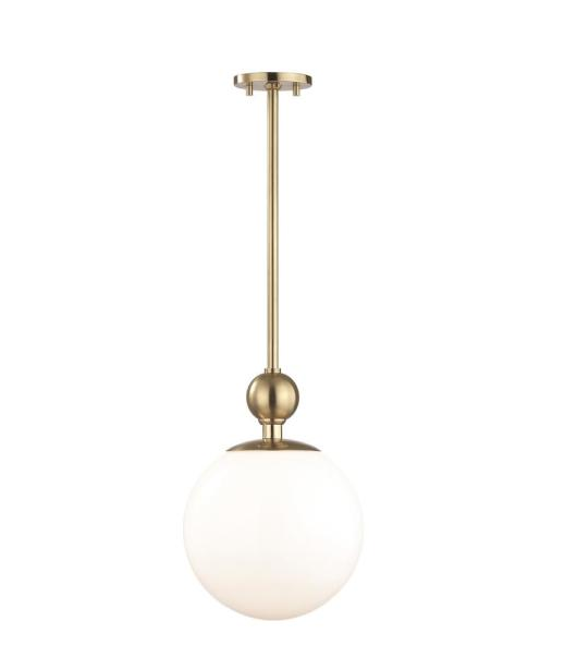 Mitzi by Hudson Valley Lighting Daphne Aged Brass Large Pendant H118701L-AGB