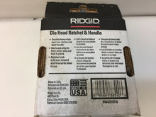 Load image into Gallery viewer, Ridgid 38540 OO-R and OO-RB Cast-Iron and Steel Ratchet Handle Assembly
