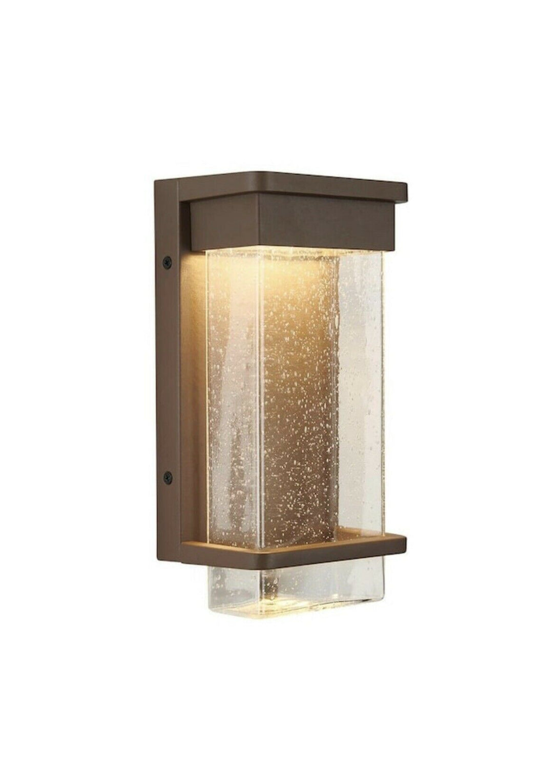 Artika Para Bronze Modern LED Wall Lantern Sconce Light PARA-BZ-HDC