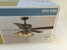 Load image into Gallery viewer, Hampton Bay AL958-BN Sinclair 44 in. Brushed Nickel Ceiling Fan 803548
