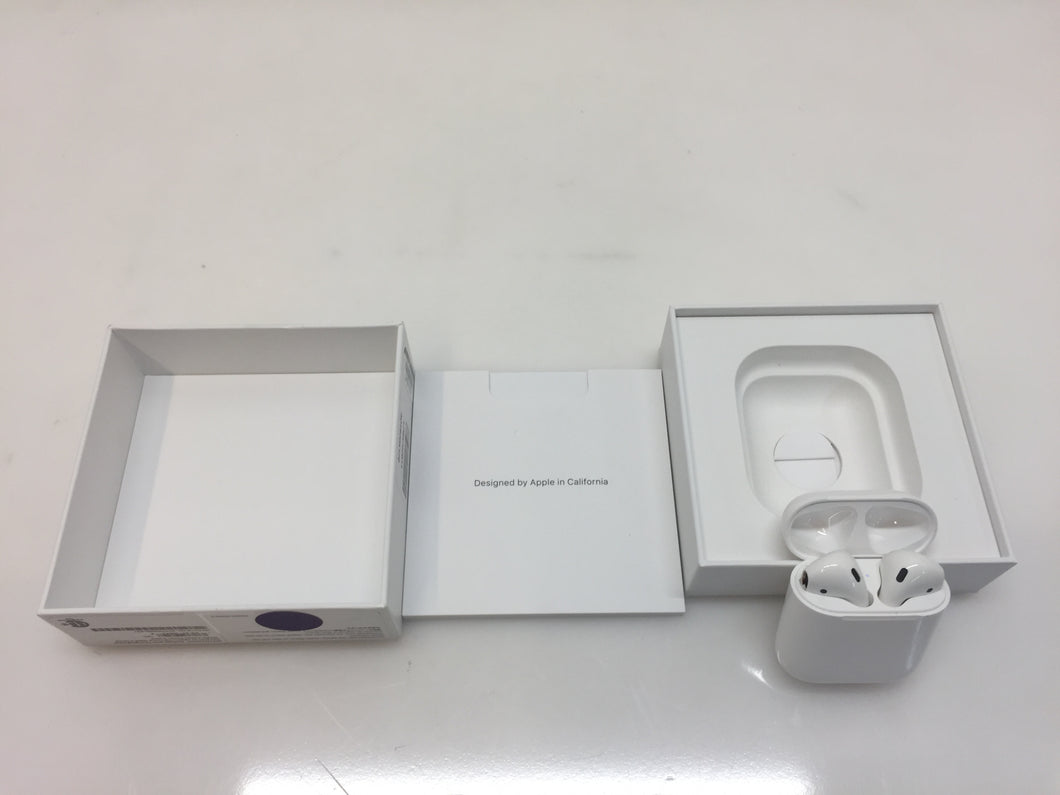 Authentic Apple AirPods 2nd Generation MV7N2AM/A with Charging Case - White