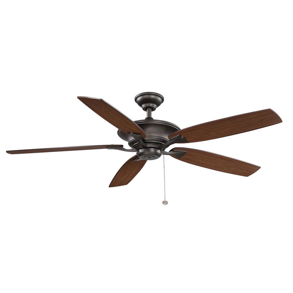 Hampton Bay Ashburton 60 in. Indoor Espresso Bronze Ceiling Fan YG593-EB