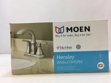 Load image into Gallery viewer, MOEN WS84411MSRN Hensley 4&quot; Centerset 2-Handle Bath Faucet Spot Resist Nickel
