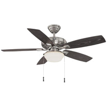 Load image into Gallery viewer, Hampton Bay Gazebo 52&quot; LED Indoor/Outdoor Brushed Nickel Ceiling Fan YG188-BN
