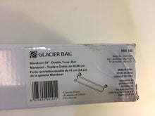 Load image into Gallery viewer, Glacier Bay 262A-1301 Mandouri Series 24 in. Double Towel Bar in Chrome
