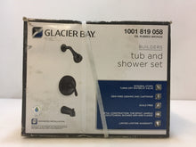 Load image into Gallery viewer, Glacier Bay 873X-0827D Builders 1-Handle 1-Spray Tub and Shower Faucet, Bronze
