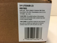 Load image into Gallery viewer, Watts 3/4 LF25AUB-Z3 3/4 in. Brass FPT x FPT Water Pressure Reducing Valve
