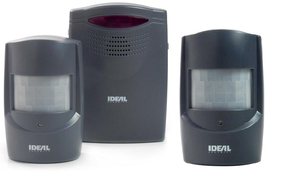 Ideal Security Wireless Expandable (2) Motion Sensor Alarm & (1) Alert SK602-1G