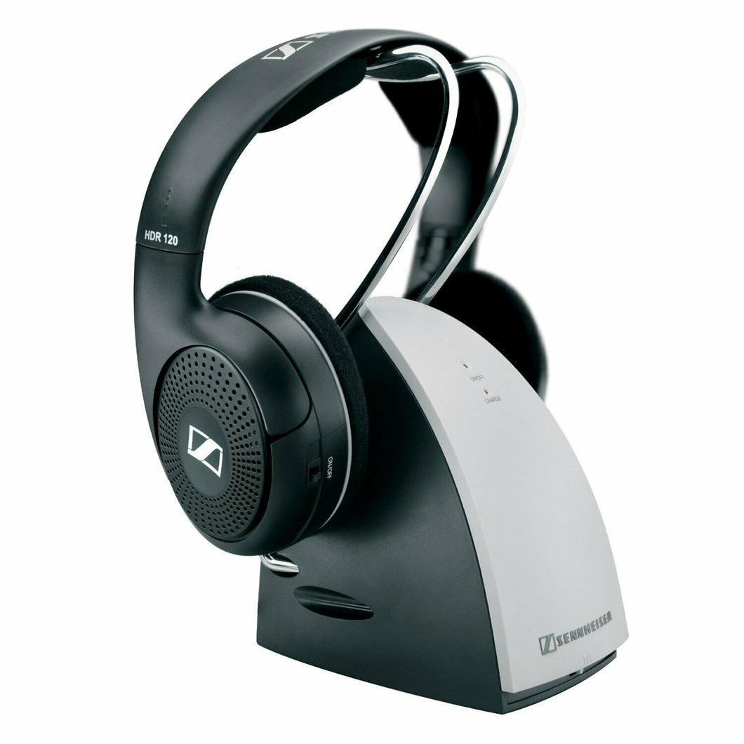 Sennheiser RS120 On-Ear Wireless RF Headphones System, NOB