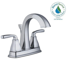 Load image into Gallery viewer, Pegasus 67579W-6201 Mason 4&quot; Centerset 2Handle High-Arc Bathroom Faucet Chrome
