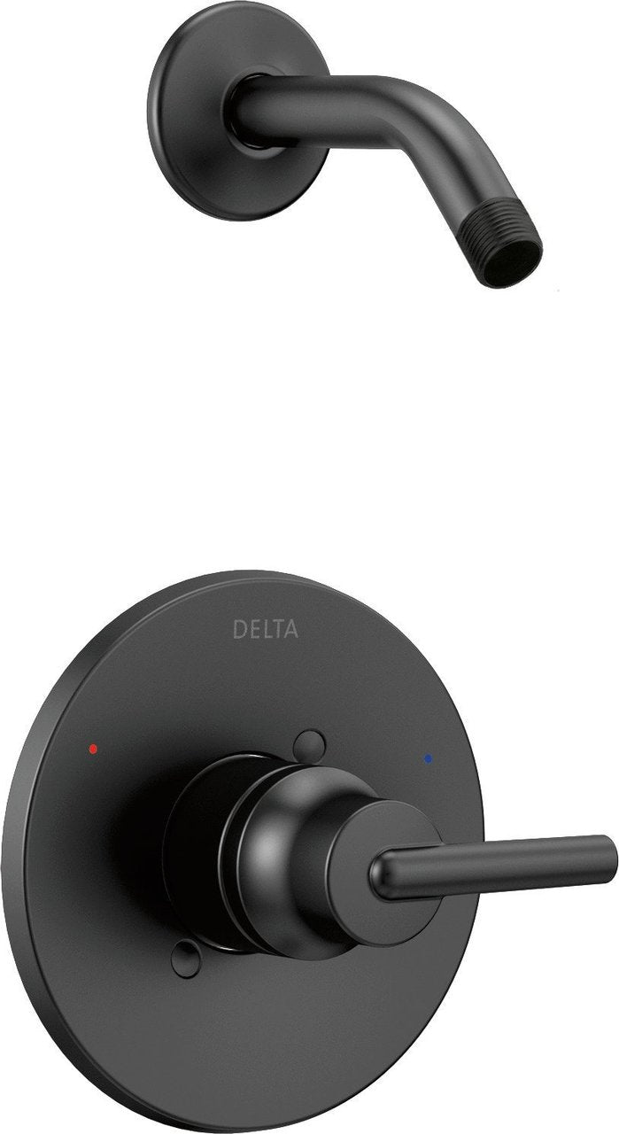 Delta T14259-BLLHD Trinsic Monitor 14Series Shower Trim Less Shower Head Black