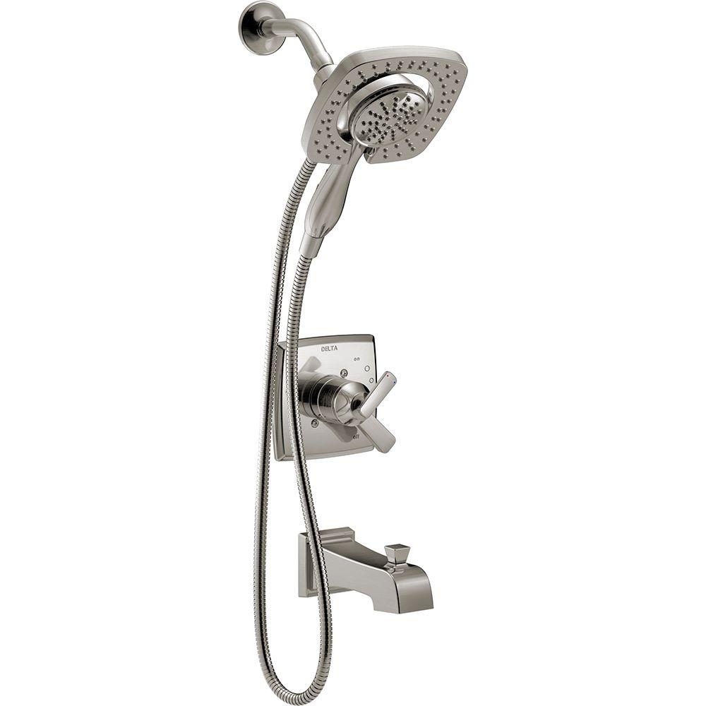 Delta T17464-SS-I Ashlyn In2ition Tub & Shower Faucet Trim Kit Stainless