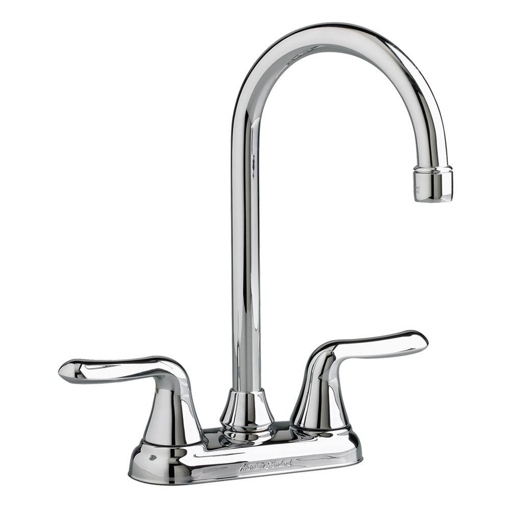 American Standard 2475.500.002 Colony Soft 2-Handle Bar Faucet Polished Chrome
