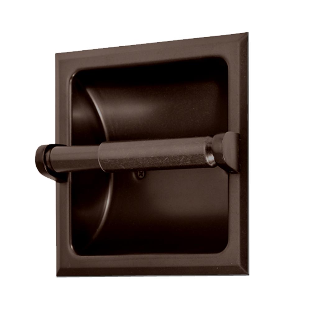 Gatco 784 Recessed Toilet Paper Holder in Bronze