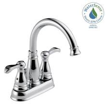 Load image into Gallery viewer, Delta 25984LF-ECO Porter 4&quot; Centerset 2-Handle Bath Faucet, Chrome
