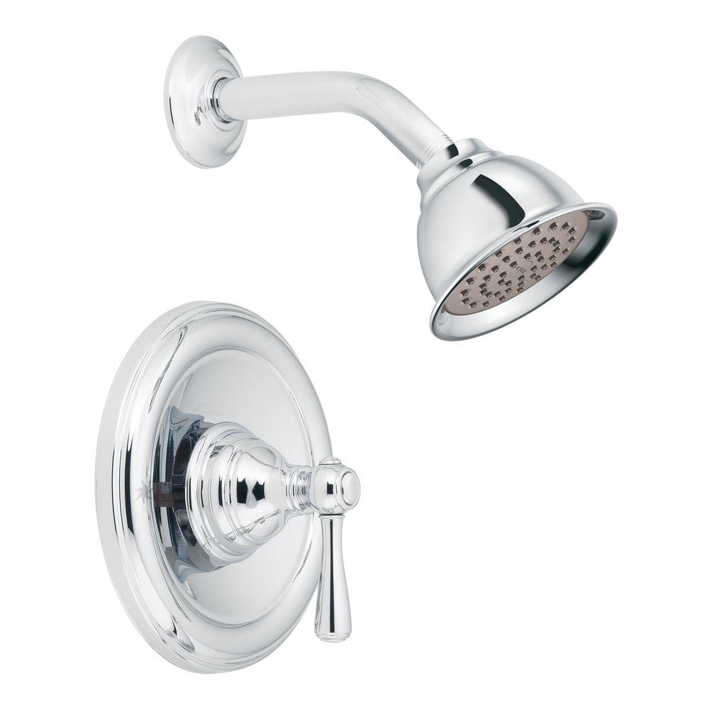 MOEN T2112 Kingsley Single-Handle 1-Spray Shower Faucet Trim Kit in Chrome