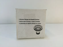 Load image into Gallery viewer, Delta 72010-CZ 4-1/2 in. Kitchen Sink Flange and Strainer in Champagne Bronze
