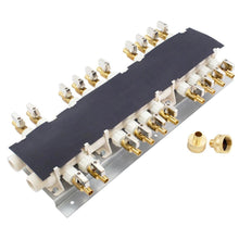 Load image into Gallery viewer, Apollo 6907920CP 20-Port PEX Manifold with 1/2 in. Brass Ball Valves
