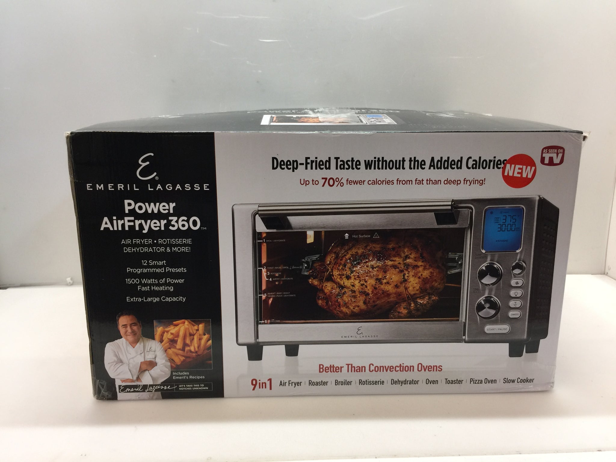 Fryer Oven Emeril Lagasse Power Airfryer 360 Plus Stores Lagasse