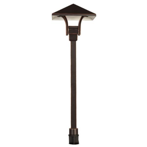Hampton Bay 4.5W Oil Rubbed Bronze Outdoor LED Landscape Path Light JPV1501L-2