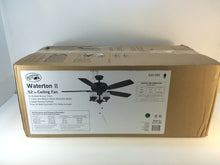 Load image into Gallery viewer, Hampton Bay AG510-ORB Waterton II 52&quot; Oil-Rubbed Bronze Ceiling Fan 635082

