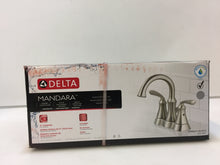 Load image into Gallery viewer, Delta 25962LF-SS-ECO Mandara 4&quot; Centerset 2-Handle Bath Faucet Brushed Nickel
