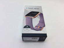 Load image into Gallery viewer, Fitbit Versa FB505RGLV Fitness Smart S/L Size Watch Lavender Rose Gold, NOB
