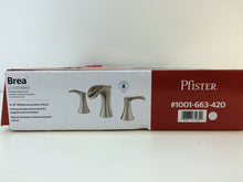 Load image into Gallery viewer, Pfister LF-049-BRKK Brea 8&quot; Waterfall Bath Faucet  Brushed Nickel 1001663420
