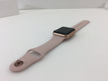 Load image into Gallery viewer, Apple Watch Series 3 38mm Gold Aluminium Case Pink Sand Sport Band GPS MQKW2LL/A
