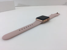 Load image into Gallery viewer, Apple Watch Series 3 38mm Gold Aluminium Case Pink Sand Sport Band GPS MQKW2LL/A
