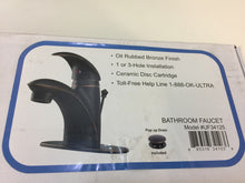 Load image into Gallery viewer, Ultra Faucets UF34125 Single Handle Lavatory Faucet Oil Rubbed Bronze Finish
