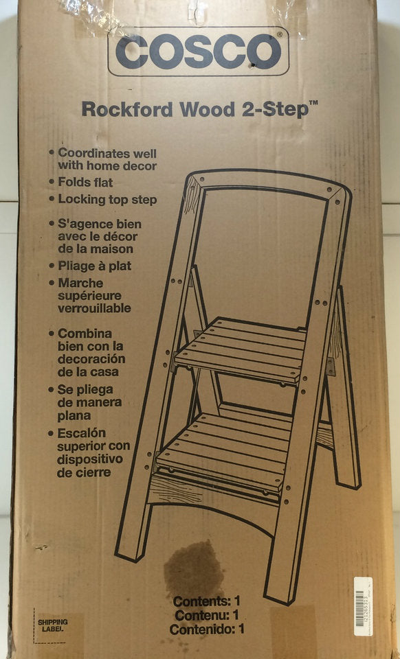 Cosco rockford wood step stool sales