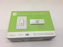 Load image into Gallery viewer, WeMo Wi-Fi Light Switch and Smart Plug Bundle WLSP3063-BDL
